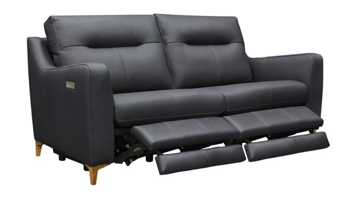 G Plan Austen Large Recliner Petrol Blue